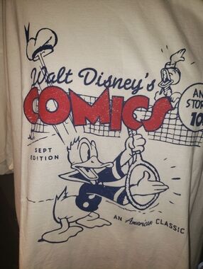 NWT DISNEY Gap Cream 2XL TEE Shirt